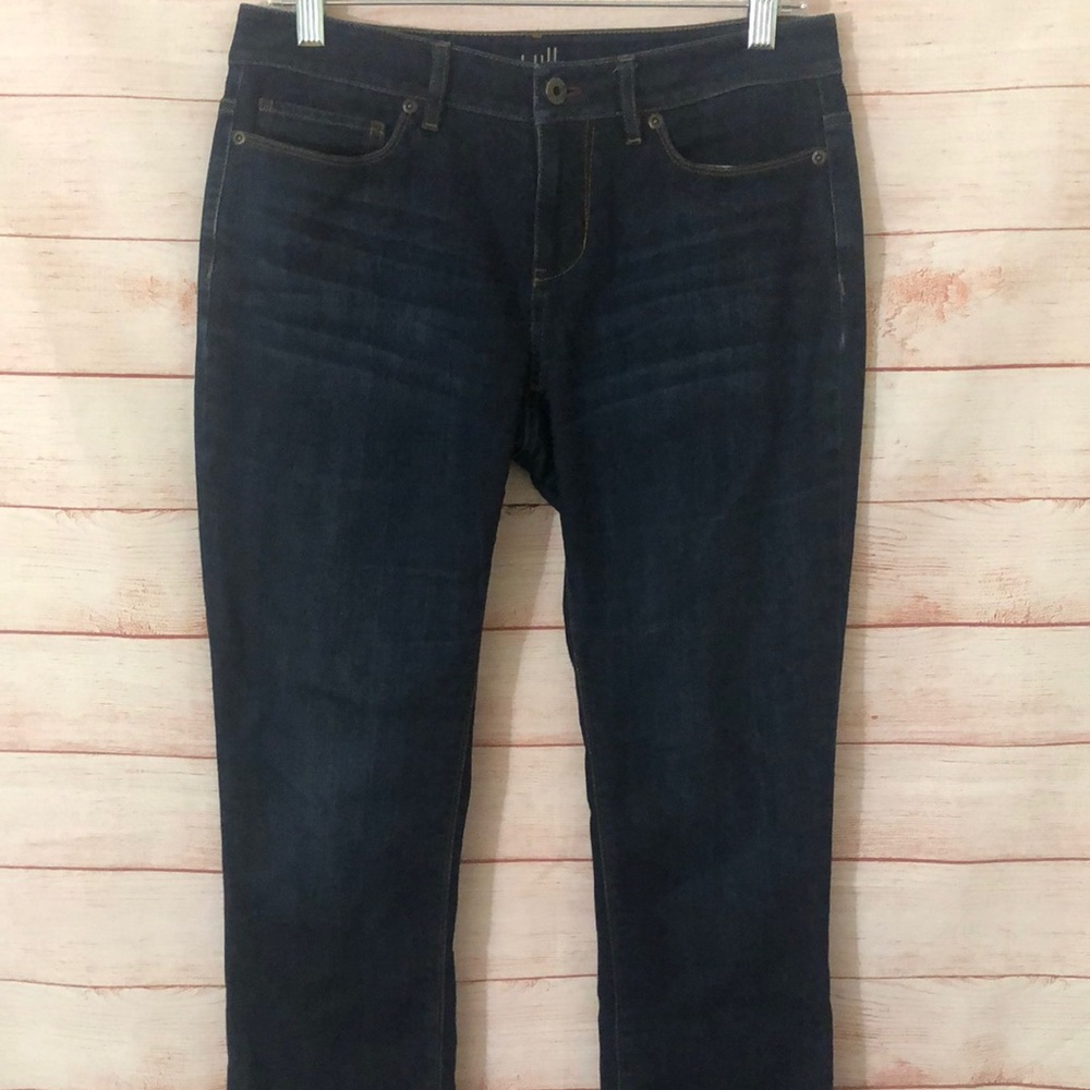 J.Jill Blue Slim Boot Cut Petite Size 6